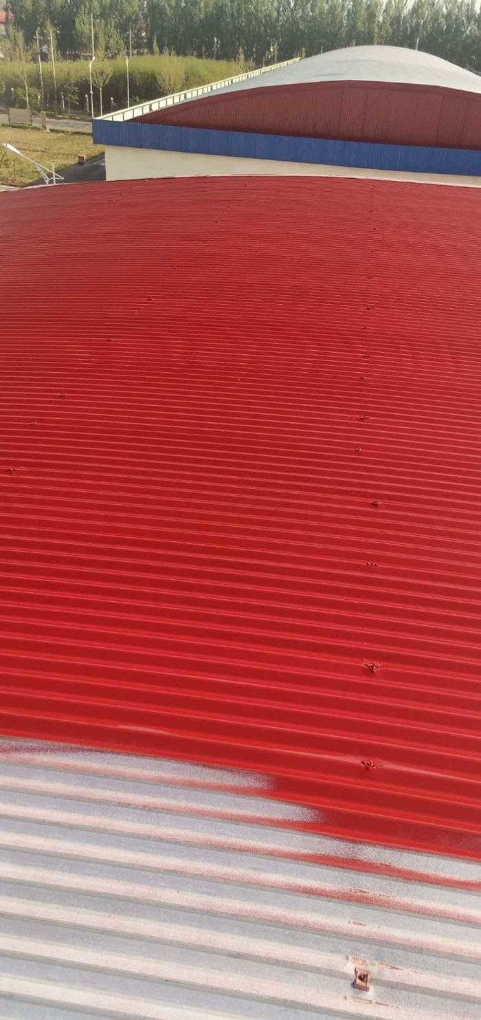 屋面彩鋼噴漆翻新防水嗎？