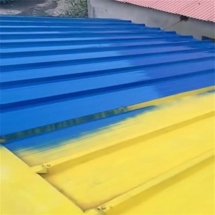 彩鋼屋面翻新防水涂料施工技術解析