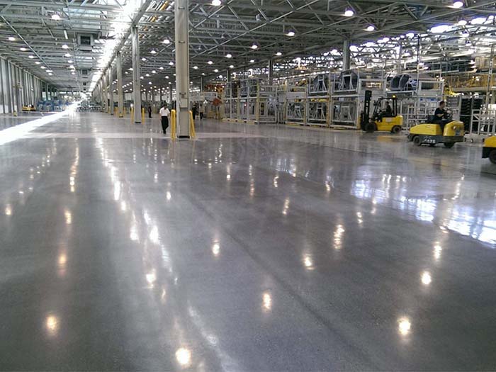 自流平環(huán)氧地坪多久能干？